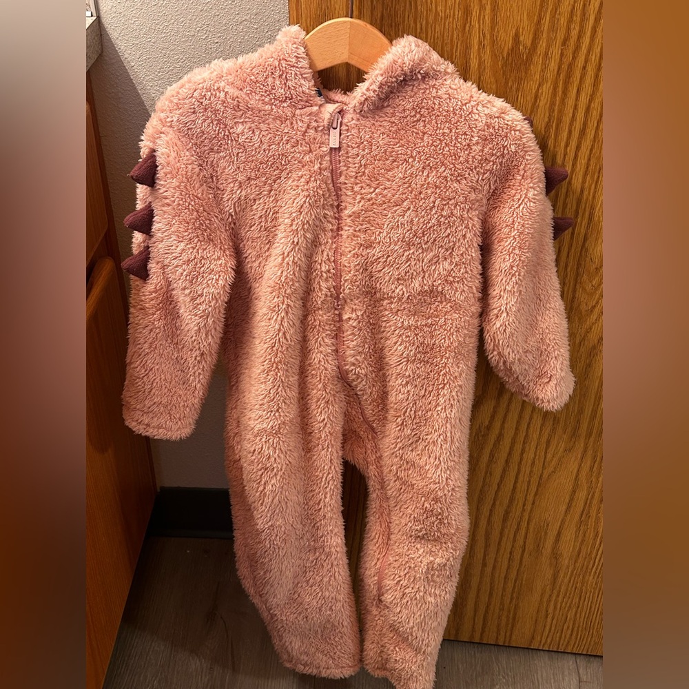 Monster Zip Up toddler One Piece